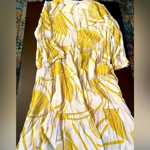 NWT See U Soon palm dress size M